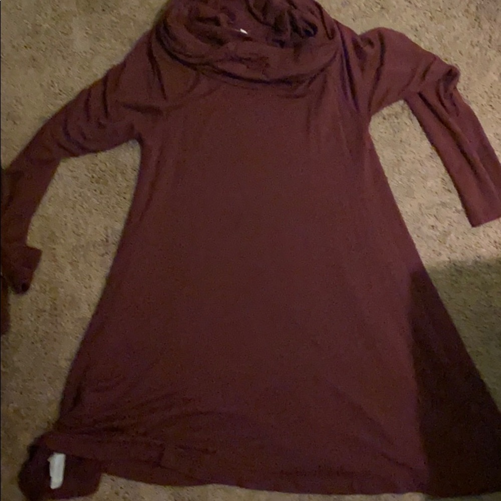 lou and grey light weight sweater dress